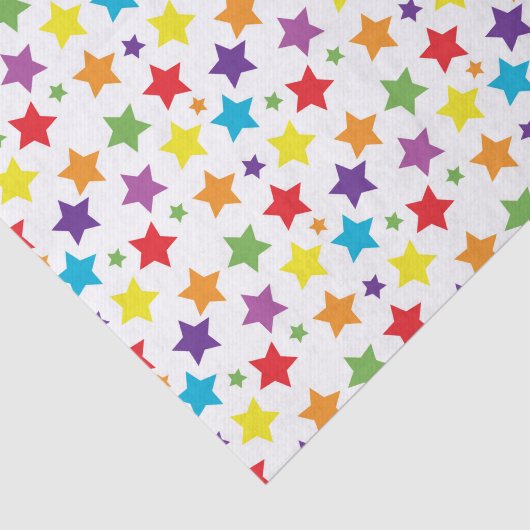 Regenbogen spielt Seidenpapier die Hauptrolle (Ausschnitt)