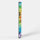 Regenbogen-Spiral-Tie-Dye iPhone Hülle (Rechte Seite)