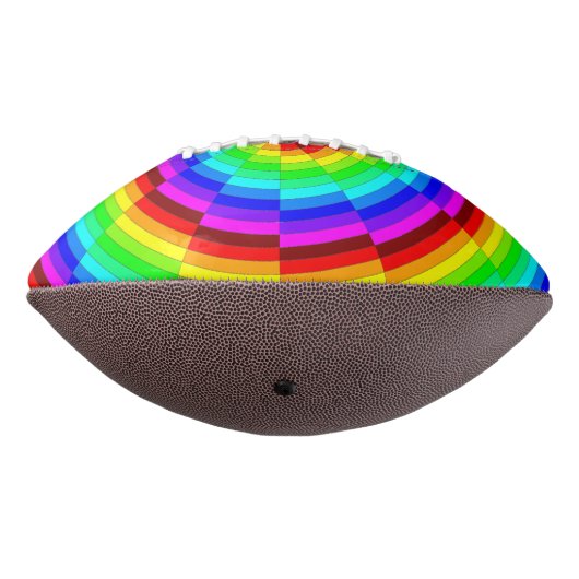 Regenbogen-Spirale Football (Gedreht 270)