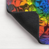 Regenbogen-Spirale Mousepad (Ecke)