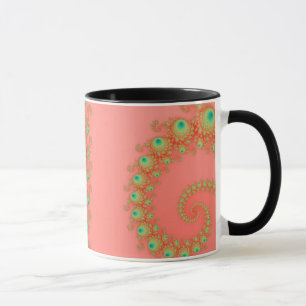 Regenbogen Spirole Tasse