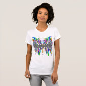 Regenbogen-Spitze-Weste-Shirt T-Shirt (Vorne ganz)
