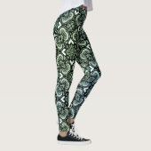 Regenbogen-Spitzen-&-Herzen-Leggings Leggings (Rechts)