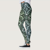 Regenbogen-Spitzen-&-Herzen-Leggings Leggings (Links)