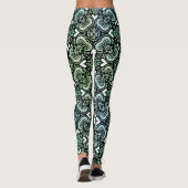 Regenbogen-Spitzen-&-Herzen-Leggings Leggings (Rückseite)
