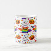 🦇🌈 Regenbogen-Spooky-Party-Crew Kaffeetasse (Mittel)