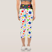 Regenbogen Spots Capris (Rückseite)