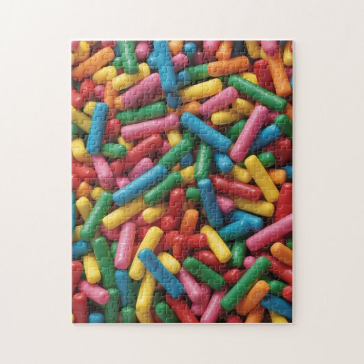 Regenbogen-Sprinkle Puzzle (Vertikal)