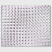Regenbogen-Sprinkles Ace-Asexualitäts-Stolzflagge Geschenkpapier (Flach)