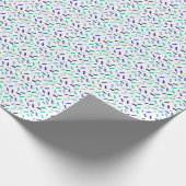 Regenbogen-Sprinkles-Gay-Men-Stolperflagge Geschenkpapier (Ecke)