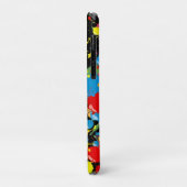 Regenbogen-Spritzer-Farbtropfen PD Case-Mate iPhone Hülle (Hinten/Links)
