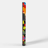 Regenbogen-Spritzer-Farbtropfen PD iPhone Hülle (Rechte Seite)
