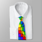 Regenbogen sprudelt Krawatte (Gebunden)