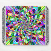 Regenbogen Squiral Mousepad (Vorne)