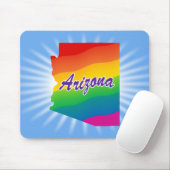 Regenbogen-Staat von Arizona Mousepad (Mit Mouse)
