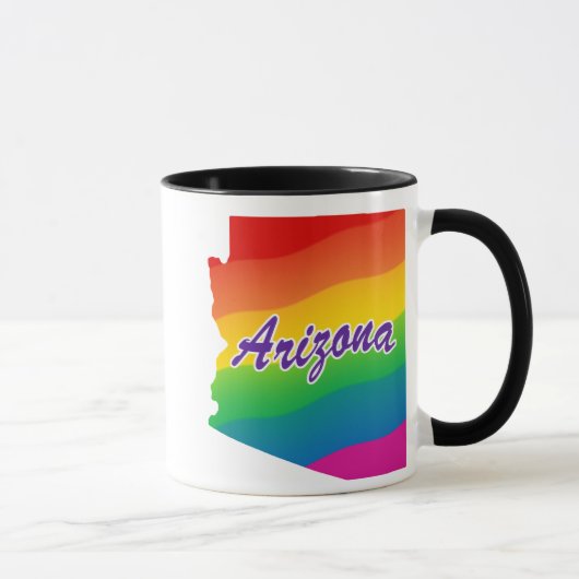 Regenbogen-Staat von Arizona Tasse (Rechts)