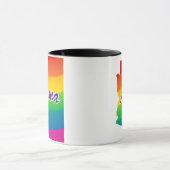 Regenbogen-Staat von Arizona Tasse (Zentrum)