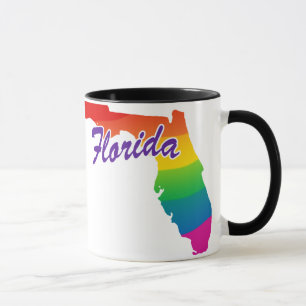 Regenbogen-Staat von Florida Tasse