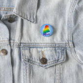 Regenbogen-Staat von Maine Button (Beispiel)