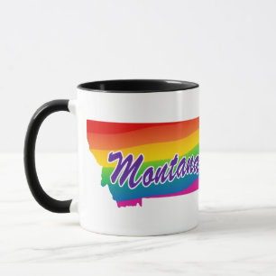 Regenbogen-Staat von Montana Tasse