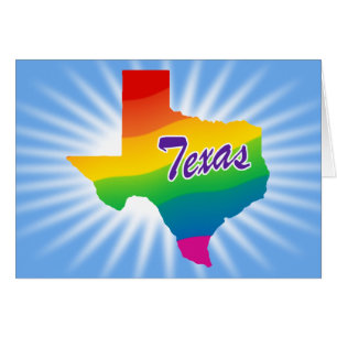 Regenbogen-Staat von Texas