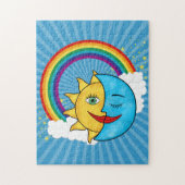 Regenbogen-Stangen Puzzle (Vertikal)