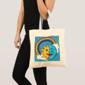 Regenbogen-Stangen Tragetasche (Vorderseite (Produkt))