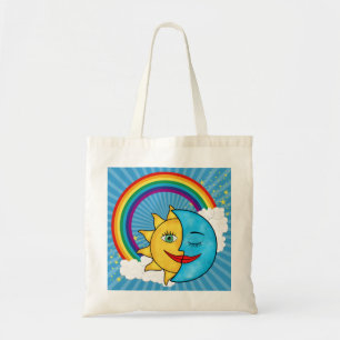 Regenbogen-Stangen Tragetasche