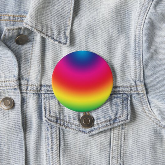 Regenbogen-Steigung - kundengebundene Button (Beispiel)