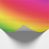 Regenbogen-Steigung - kundengebundene Geschenkpapier (Ecke)