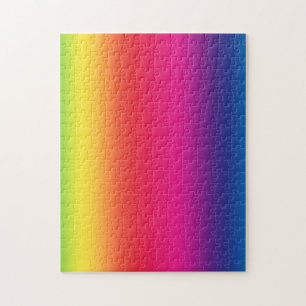 Regenbogen-Steigung Puzzle