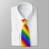 Regenbogen-Steigungs-Streifen Krawatte (Gebunden)