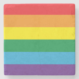 Regenbogen Steinuntersetzer