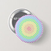 Regenbogen-Stern-Explosion Button (Vorne & Hinten)