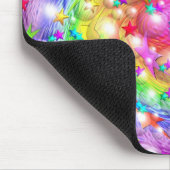 Regenbogen-Stern-Parade Mousepad (Ecke)