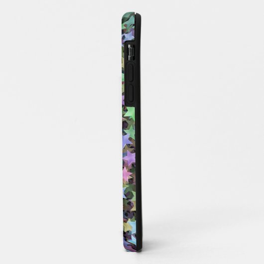 Regenbogen-Sterne Case-Mate iPhone Hülle (Hinten/Links)