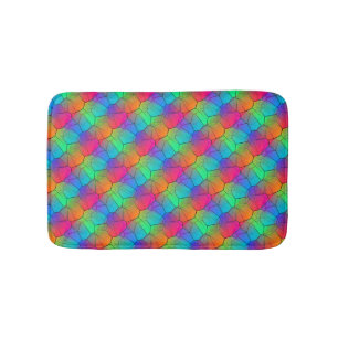 Regenbogen Stil Muster Badematte