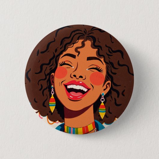 Regenbogen Stimmung Button (Vorderseite)