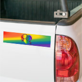 Regenbogen-Stolz-Autoaufkleber Gleich-Sex Autoaufkleber (Auf Lkw)