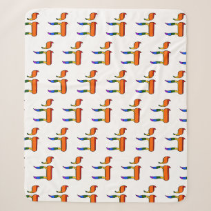 Regenbogen-Stolz-Chai-Flagge Sherpadecke