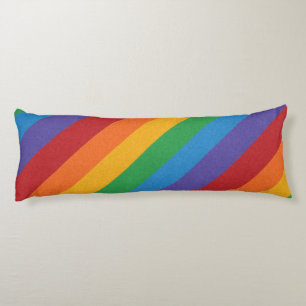 Regenbogen-Stolz-Flagge Seitenschläferkissen