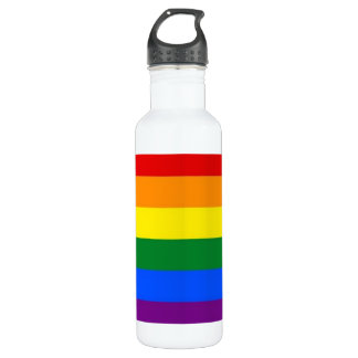 Regenbogen-Stolz-Flagge Trinkflasche