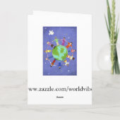 Regenbogen-Stolz-Geburtstags-Grüße Karte (Rückseite)