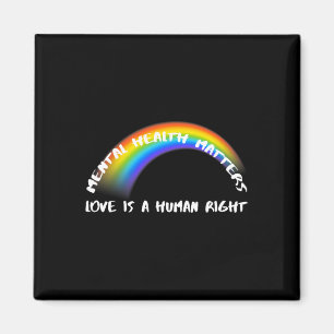Regenbogen Stolz Lgbtq - Liebe ist ein Menschenrec Magnet