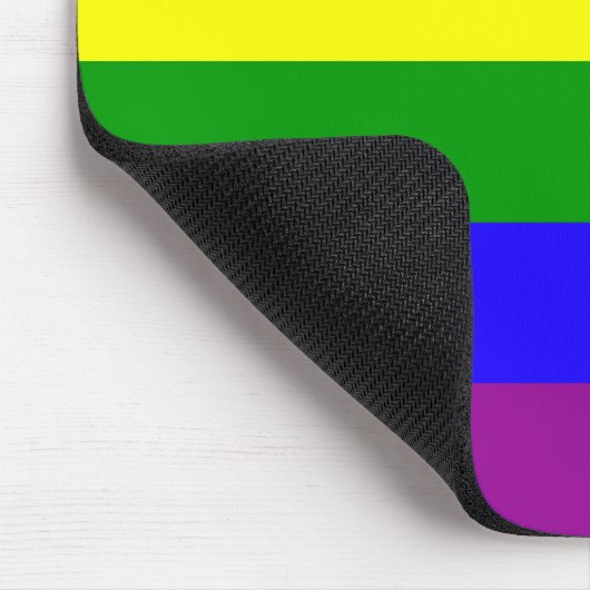 Regenbogen-Stolz mousepad (Ecke)