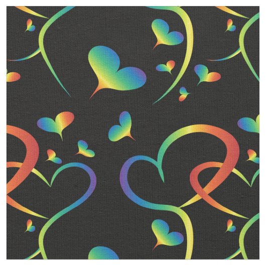 Regenbogen-Stolz Stoff (Nahaufnahme)