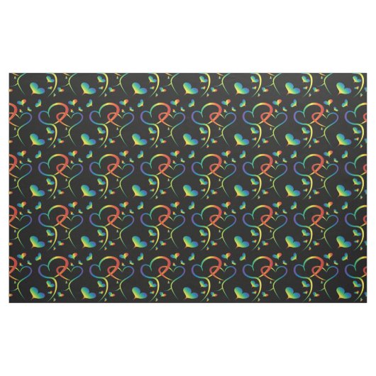 Regenbogen-Stolz Stoff (Fat Quarter (45,7 x 55,9 cm))