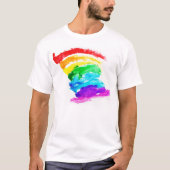 Regenbogen-Stolz T-Shirt (Vorderseite)