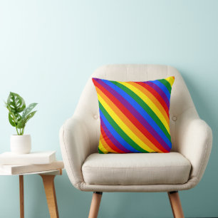 Regenbogen Stolz Vielfalt Gleichberechtigung Inklu Kissen