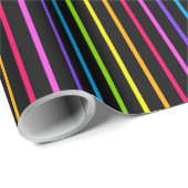 Regenbogen-Streifen 8.2 Geschenkpapier (Rolleneckpunkt)